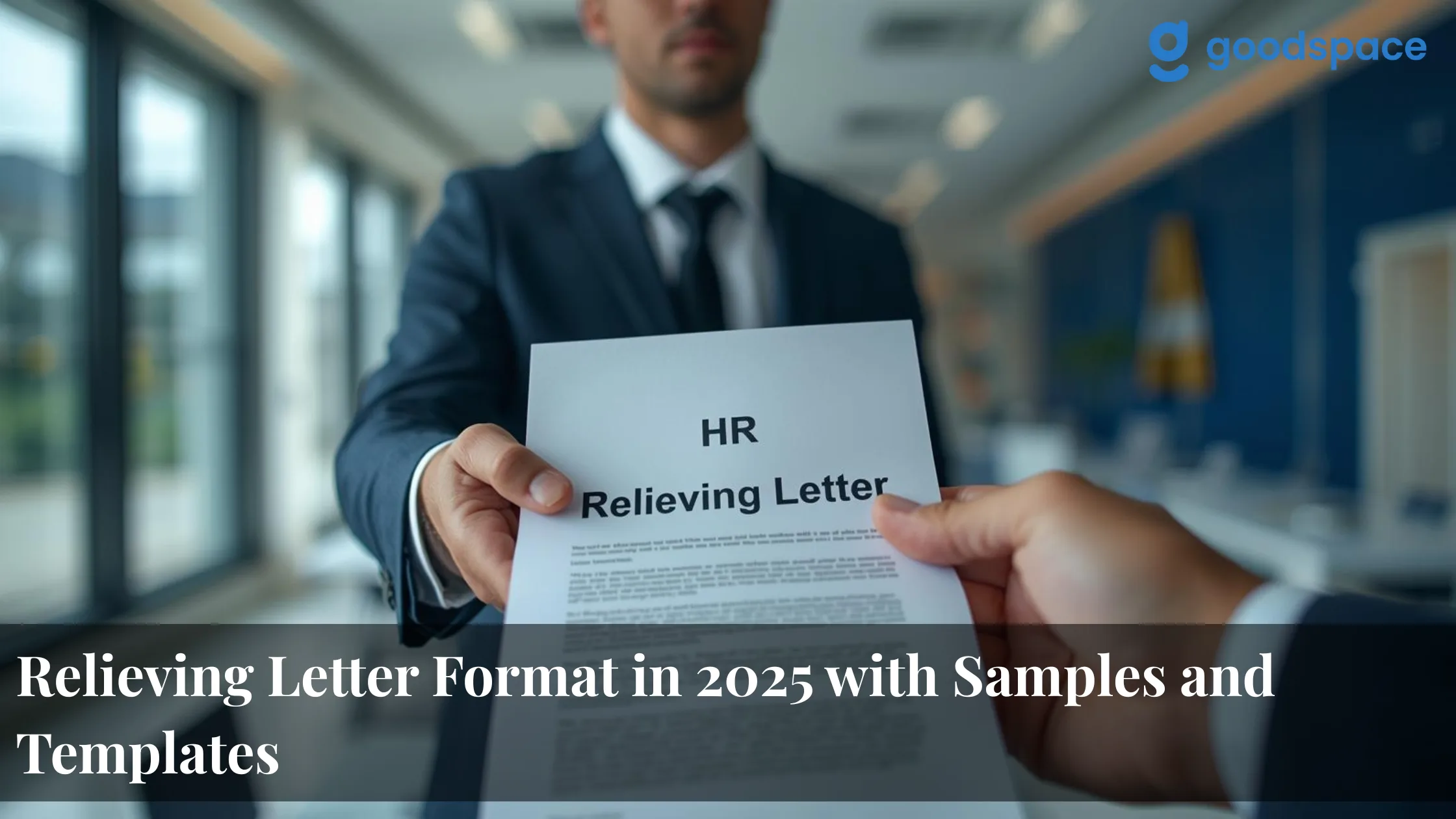 Relieving Letter Format — Free Templates & Samples [2026]